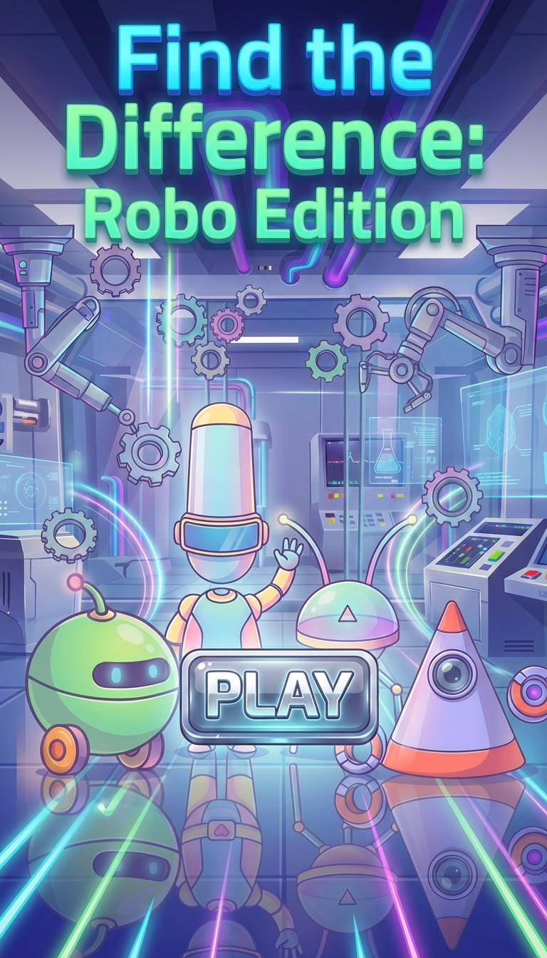 Find The Difference: Robo Edition